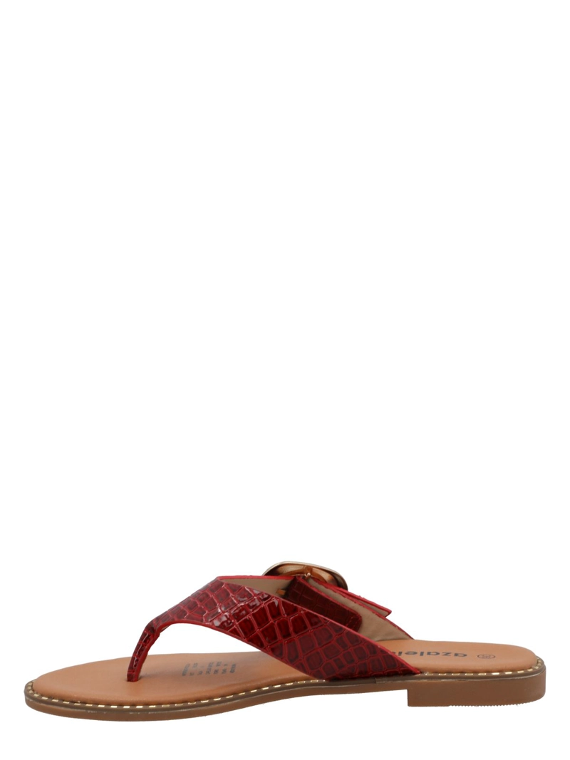 SANDALIA MUJER MIRABEL ROJO AZALEIA - 6