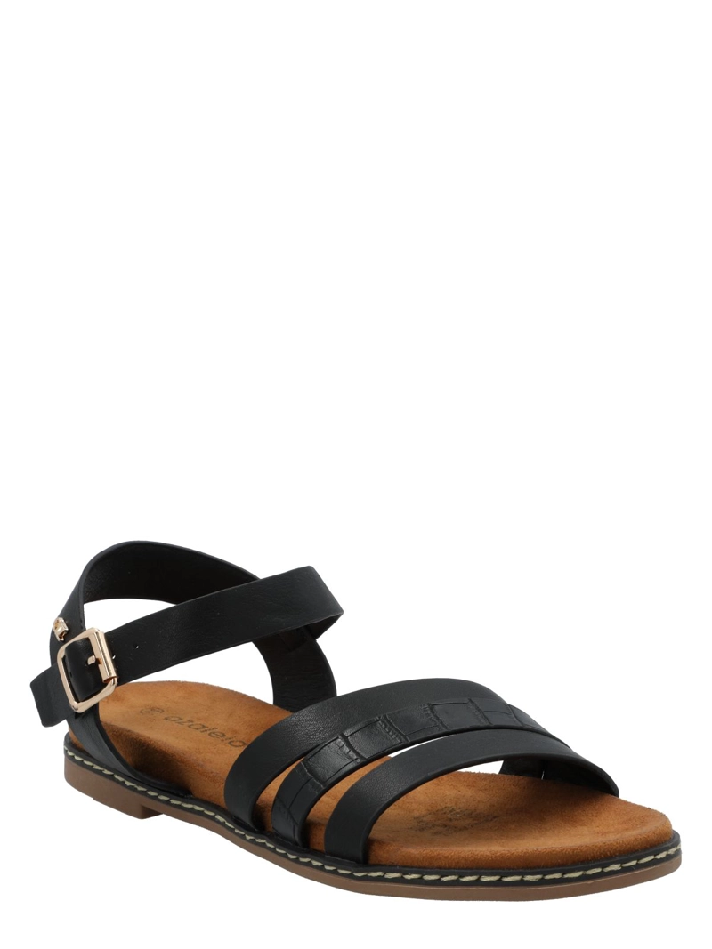 SANDALIA MUJER BRUNA NEGRO AZALEIA - 1