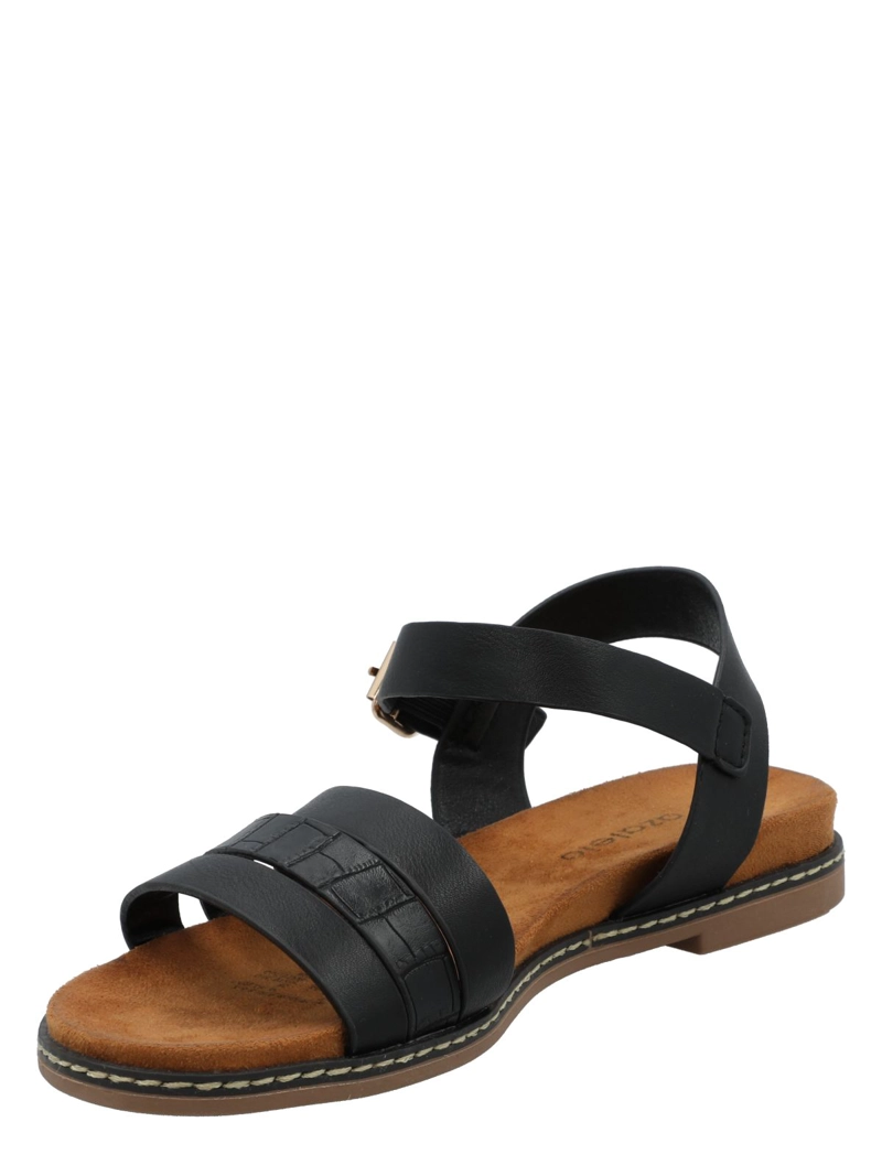 SANDALIA MUJER BRUNA NEGRO AZALEIA - 5