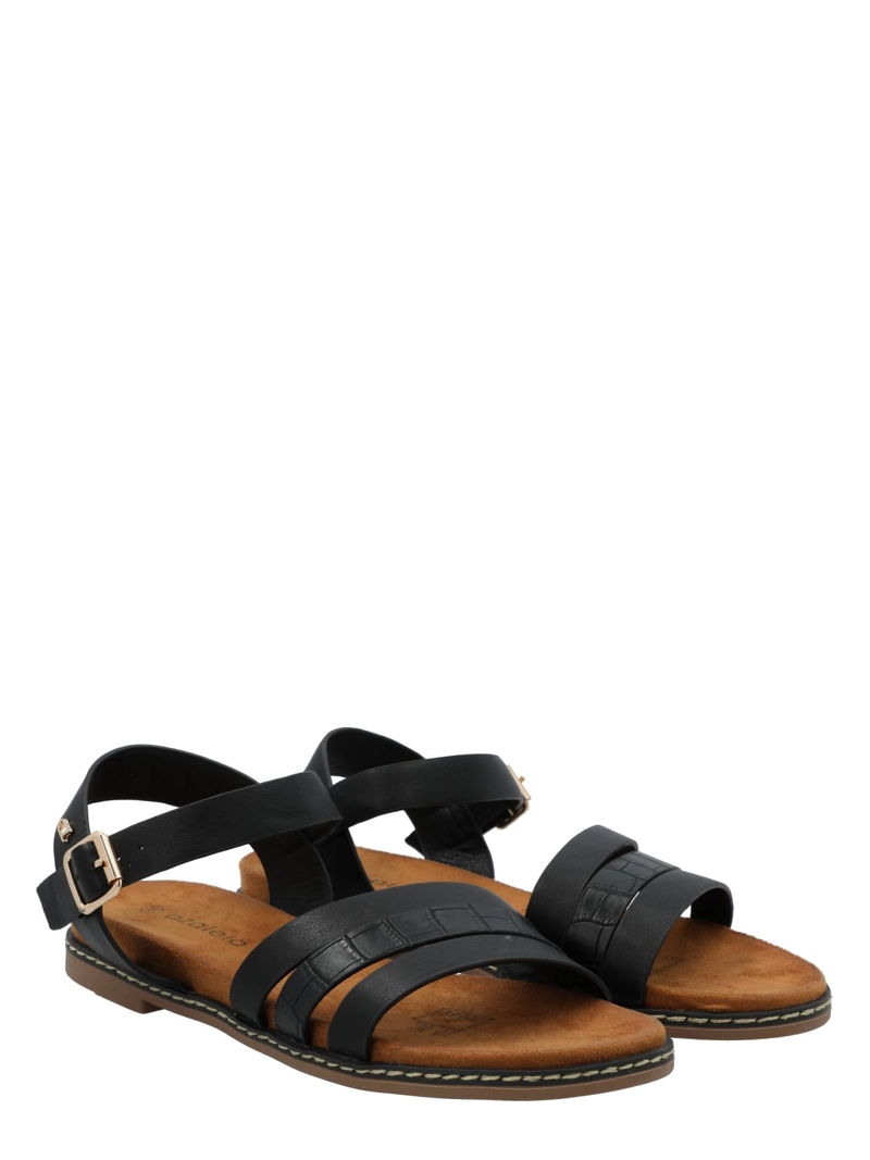 SANDALIA MUJER BRUNA NEGRO AZALEIA - 9