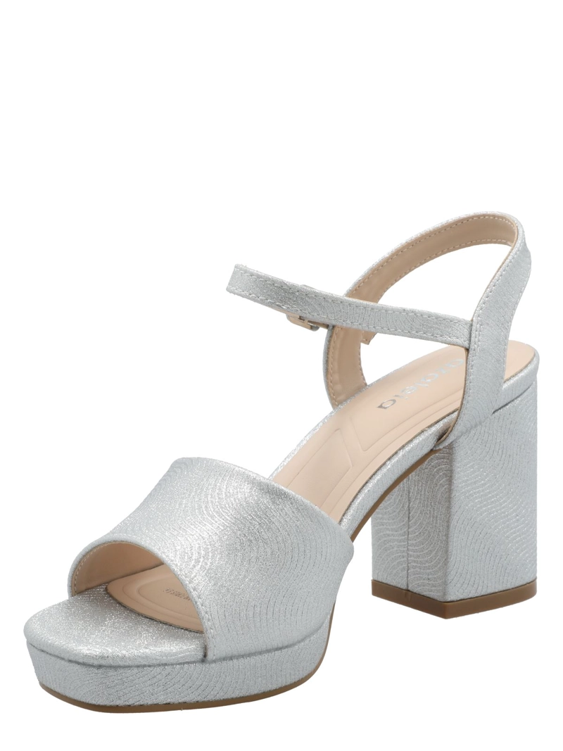 SANDALIA MUJER JUANI 2 PLATEADO AZALEIA - 5