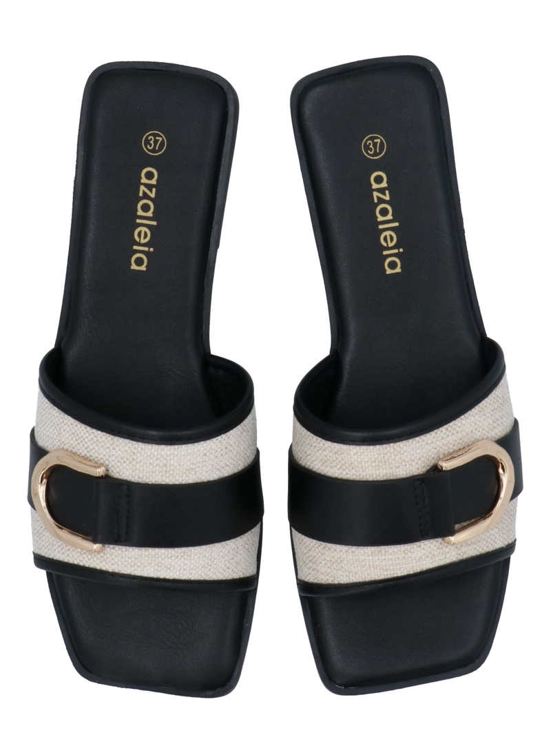 SANDALIA MUJER CELINE NEGRO AZALEIA - 8
