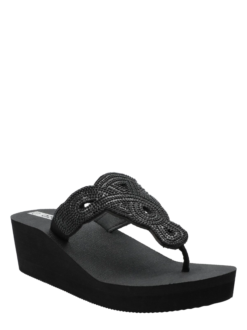 HAWAIANA MUJER ELIA 2 NEGRO AZALEIA - 1