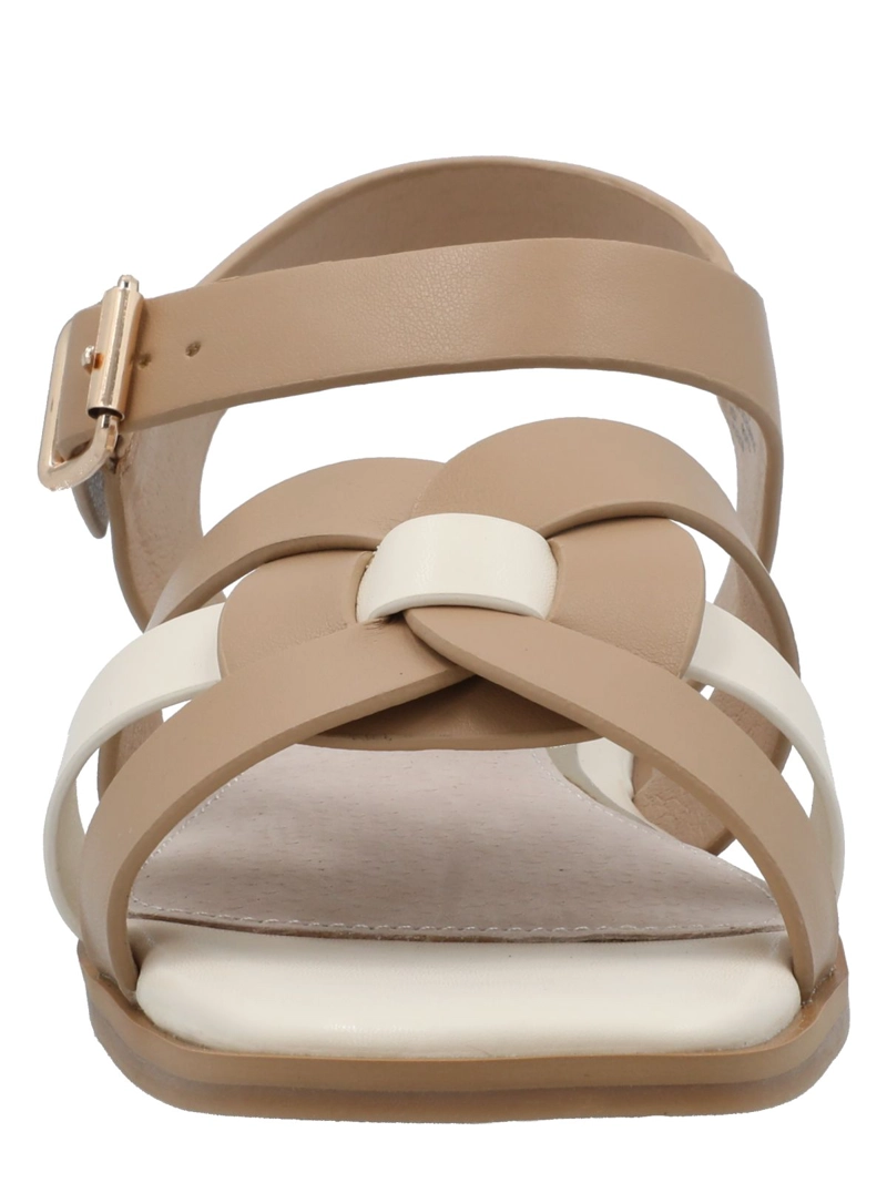 SANDALIA MUJER DAFFODIL BEIGE AZALEIA - 4