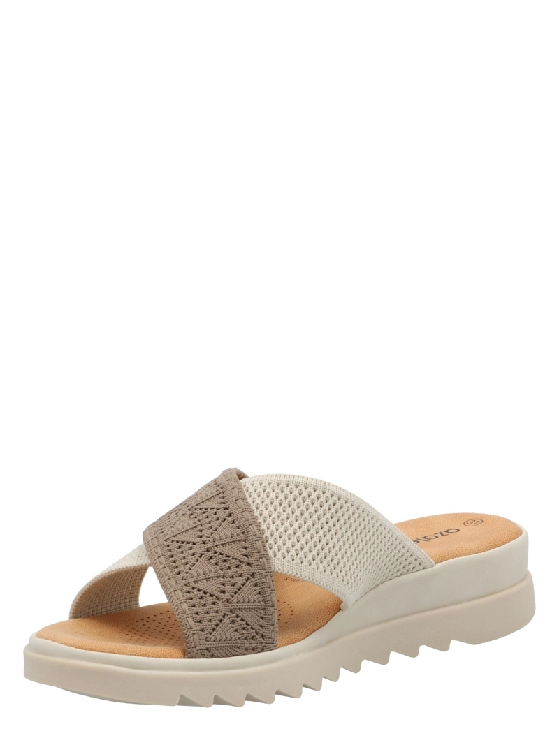 SANDALIA MUJER NATALIE BEIGE AZALEIA - 5
