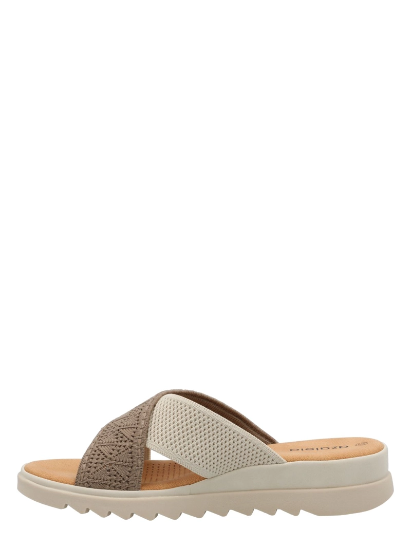 SANDALIA MUJER NATALIE BEIGE AZALEIA - 6