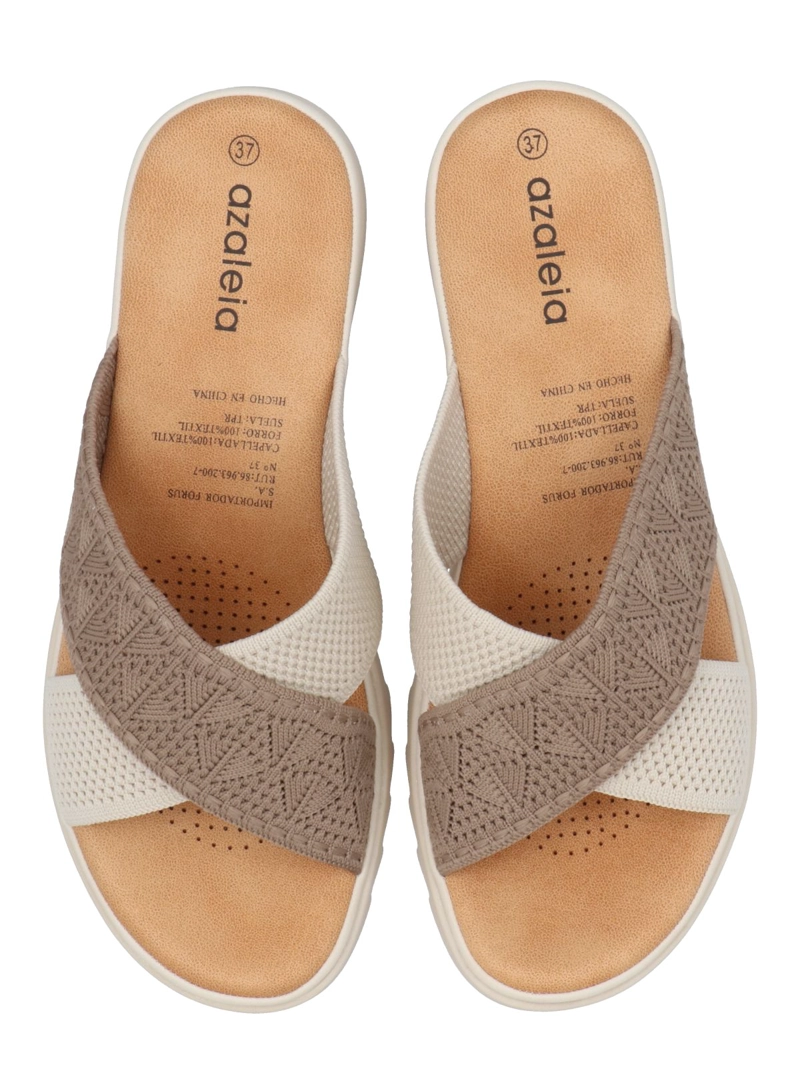 SANDALIA MUJER NATALIE BEIGE AZALEIA - 8
