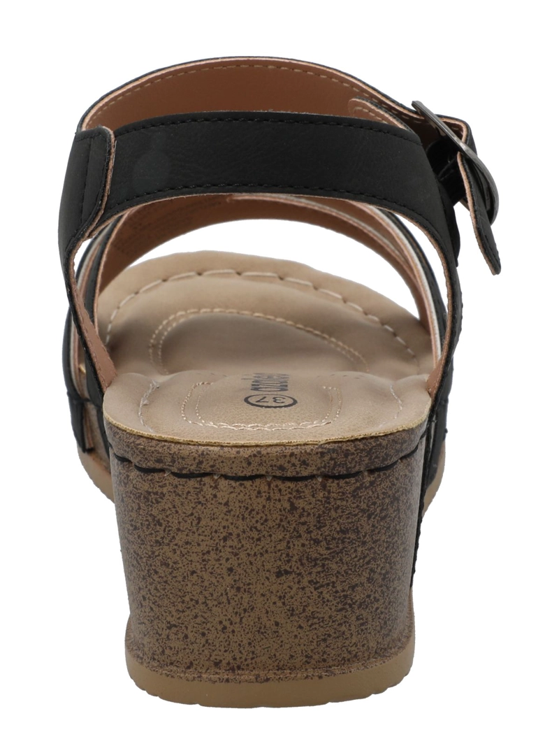 SANDALIA MUJER RAVELLO NEGRO AZALEIA - 7