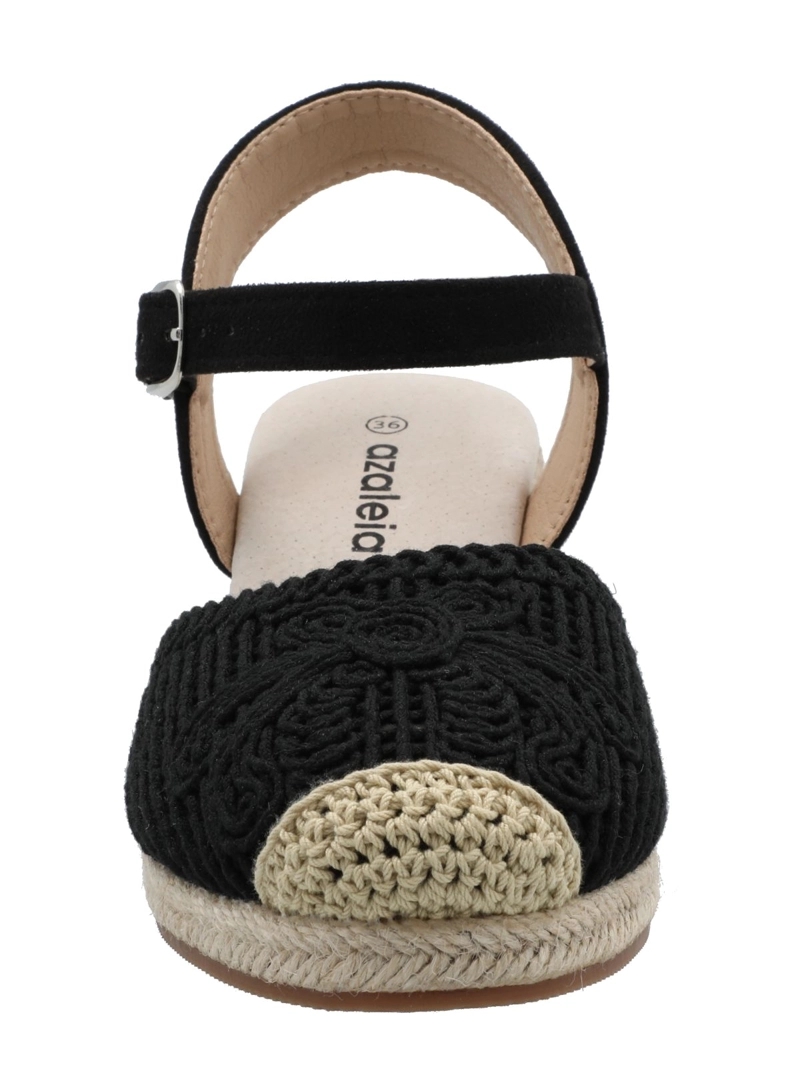 ALPARGATA MUJER ZANZIBAR NEGRO AZALEIA - 4