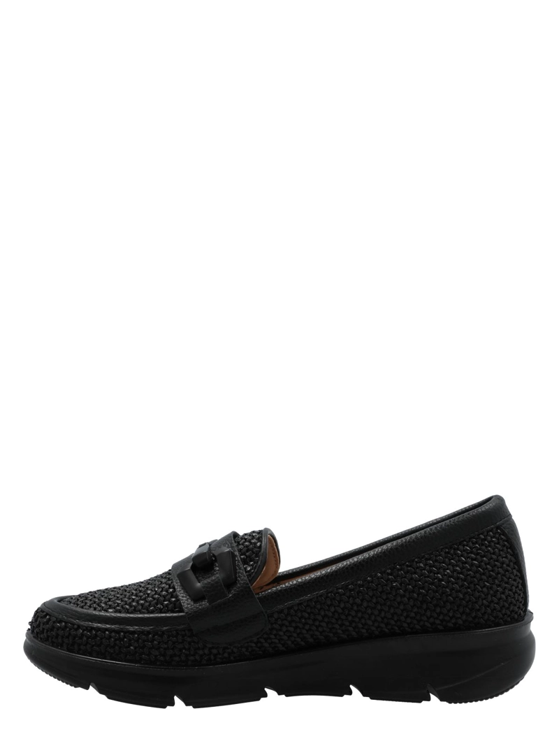 MOCASIN MUJER PETUNIA NEGRO AZALEIA - 6