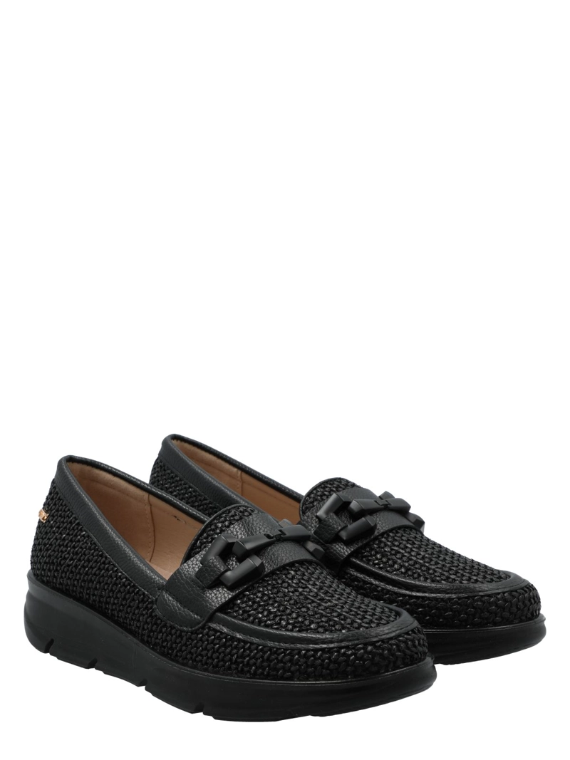 MOCASIN MUJER PETUNIA NEGRO AZALEIA - 9