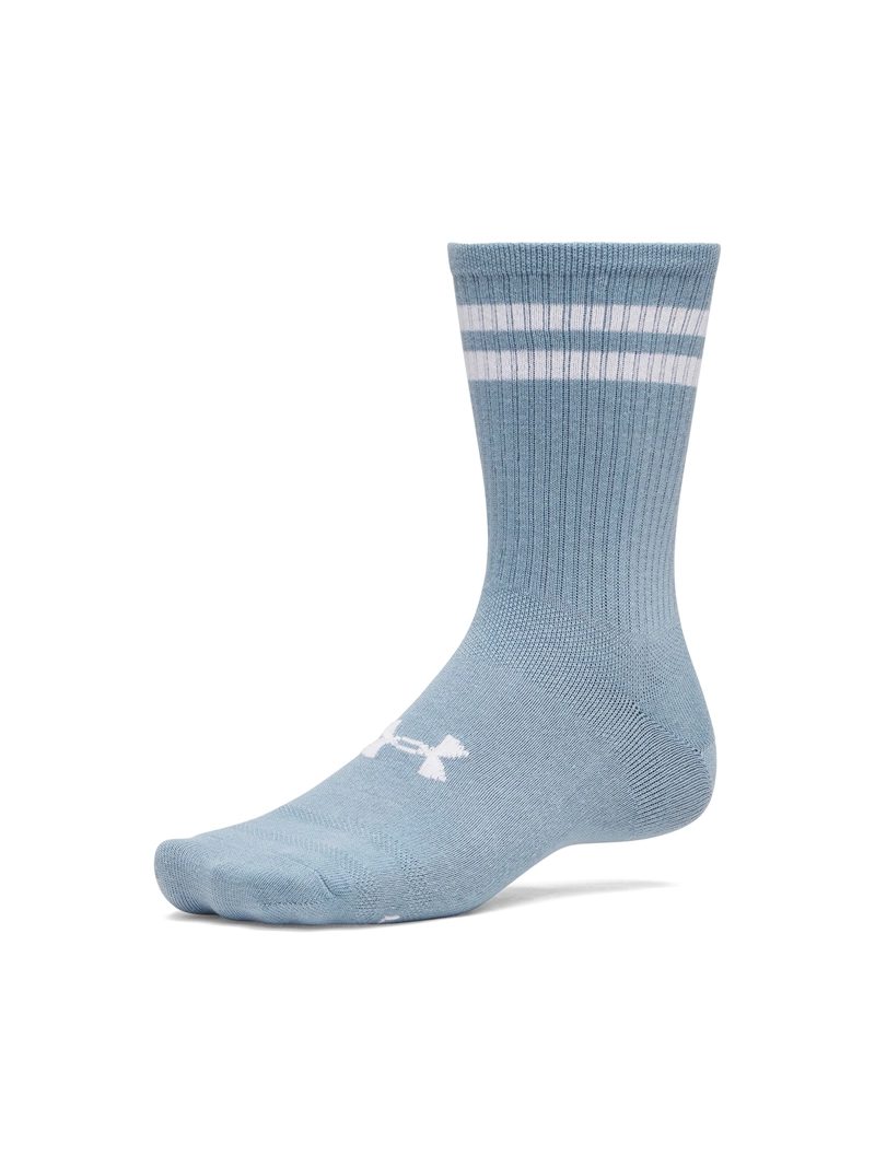 CALCETIN ESSENTIAL CREW GRIS UNISEX UNDER ARMOUR - 1