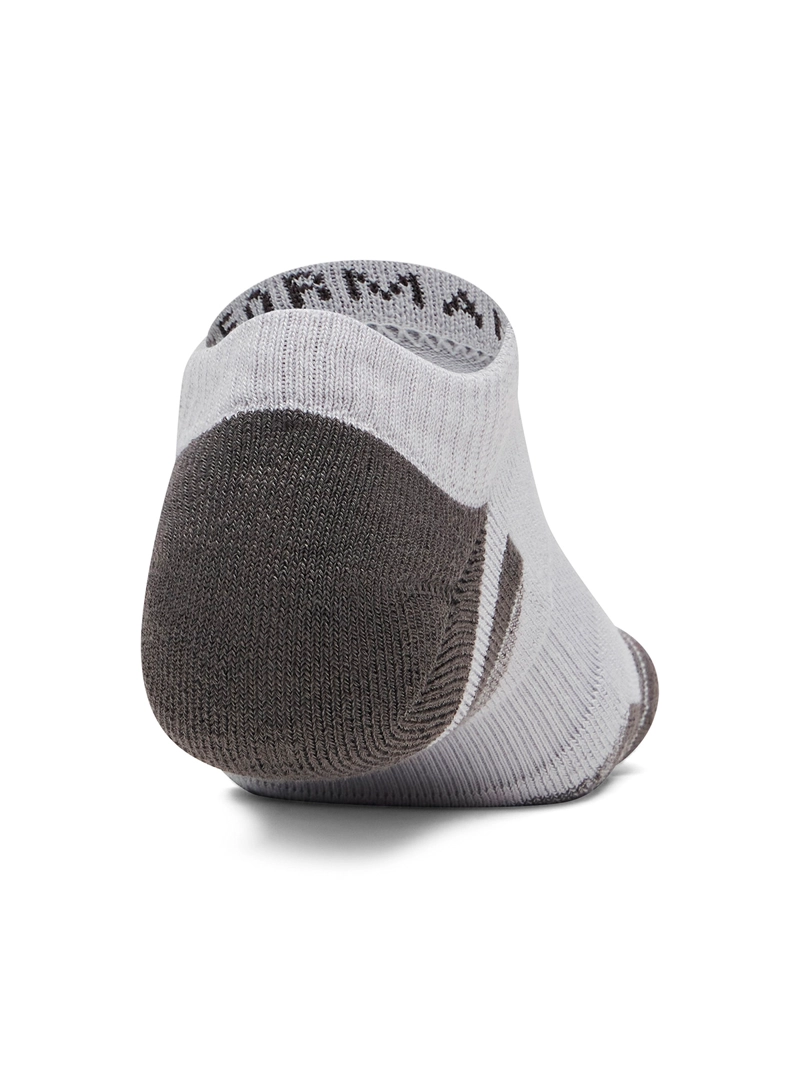 CALCETIN PERFORMANCE TECH NO-SHOW GRIS UNISEX UNDER ARMOUR - 2