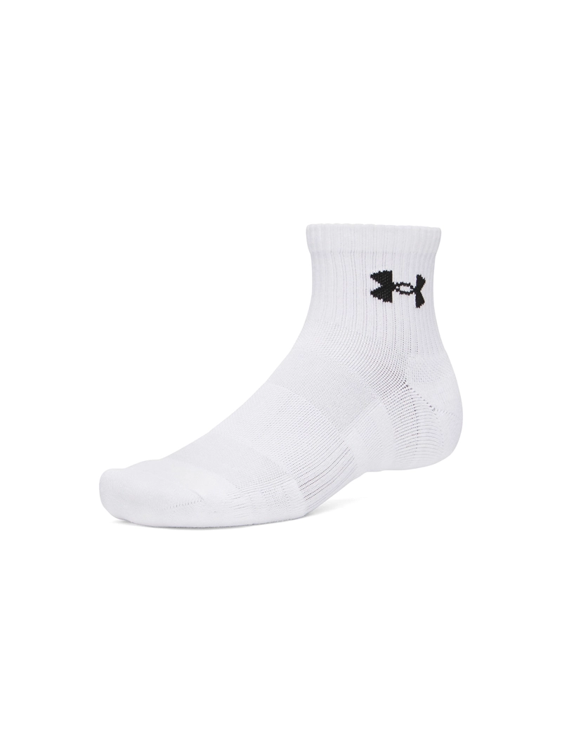 CALCETIN PERFORMANCE COTTON QUARTER BLANCO UNISEX UNDER ARMOUR - 1