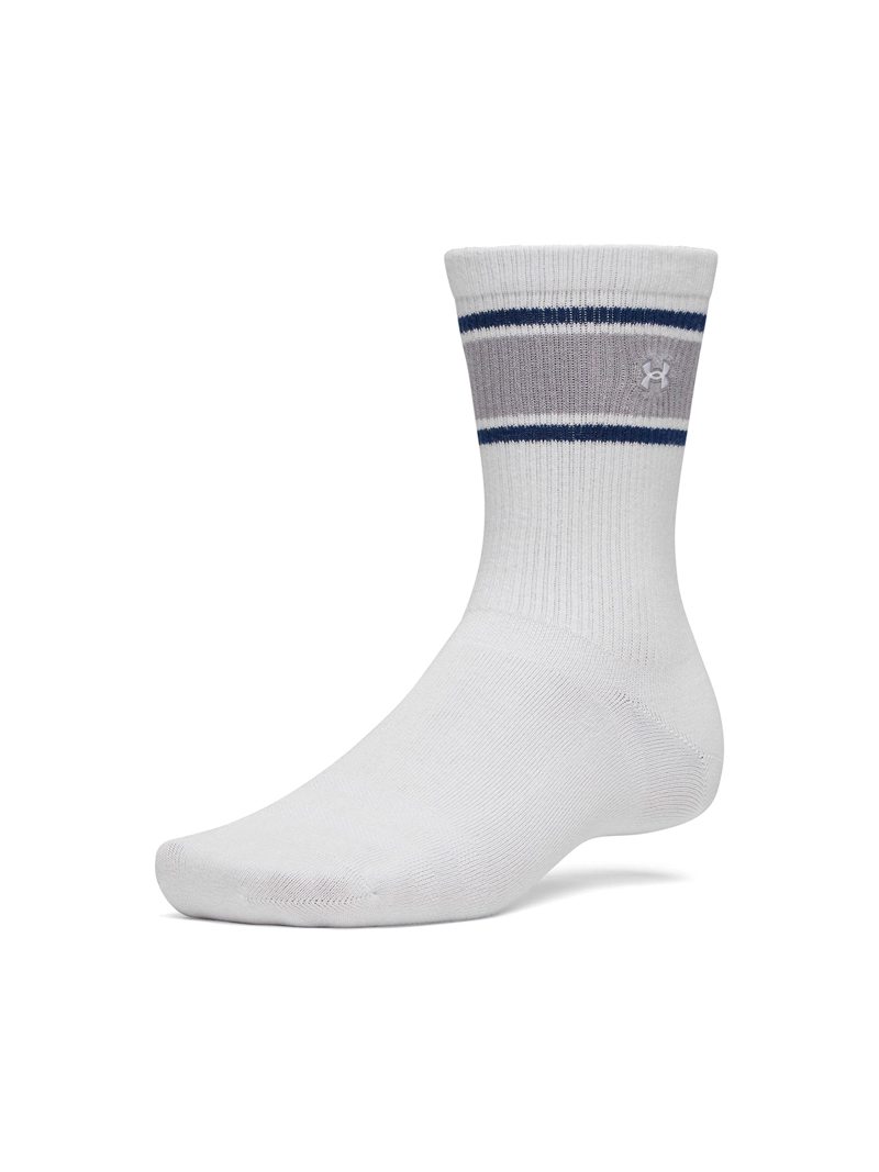CALCETIN SPORTSTYLE COTTON CREW GRIS UNISEX UNDER ARMOUR - 1