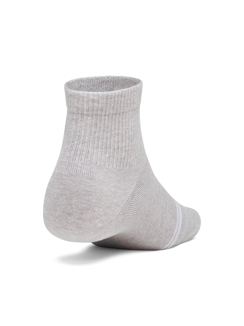 CALCETIN SPORTSTYLE COTTON QUARTER GRIS UNISEX UNDER ARMOUR - 2
