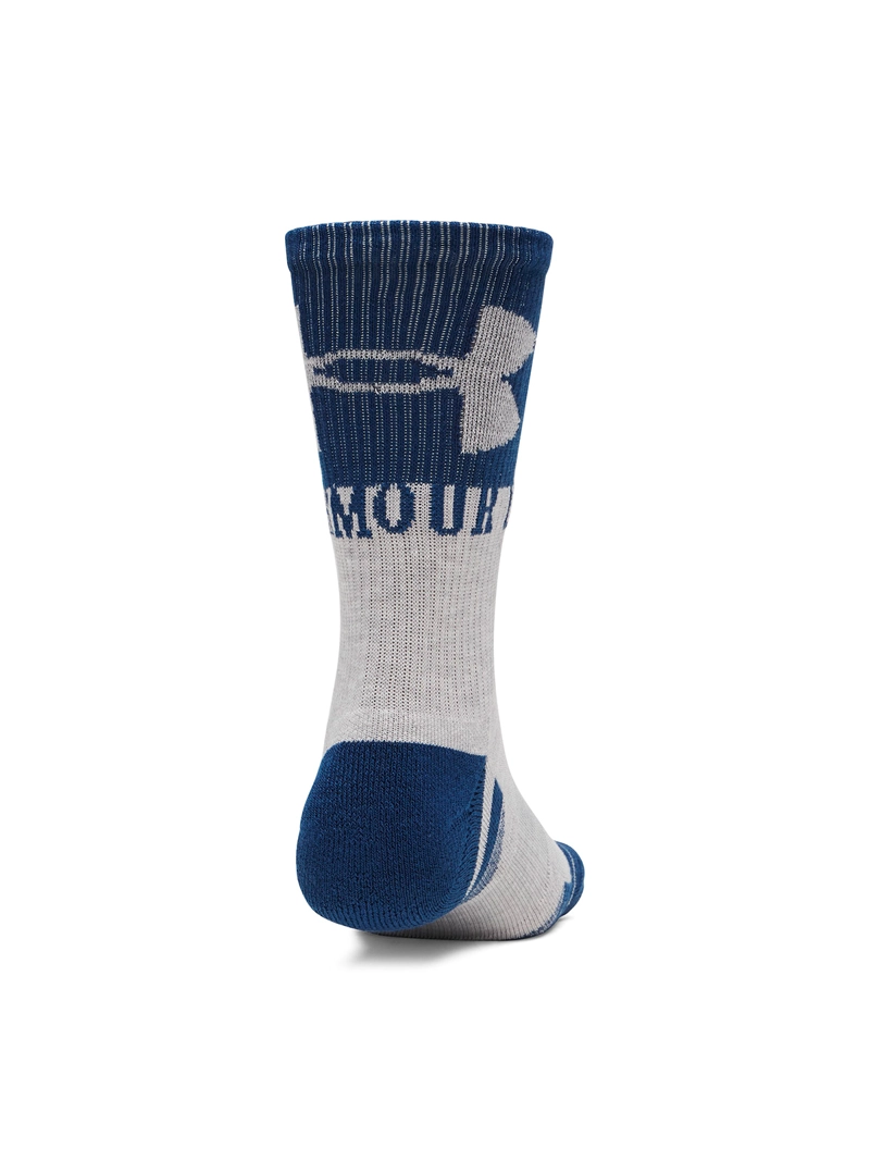 CALCETIN PERFORMANCE TECH NOVELTY CREW AZUL UNISEX UNDER ARMOUR - 2