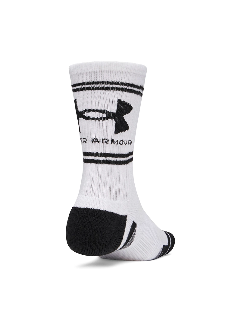 CALCETIN PERFORMANCE TECH NOVELTY CREW BLANCO UNISEX UNDER ARMOUR - 2