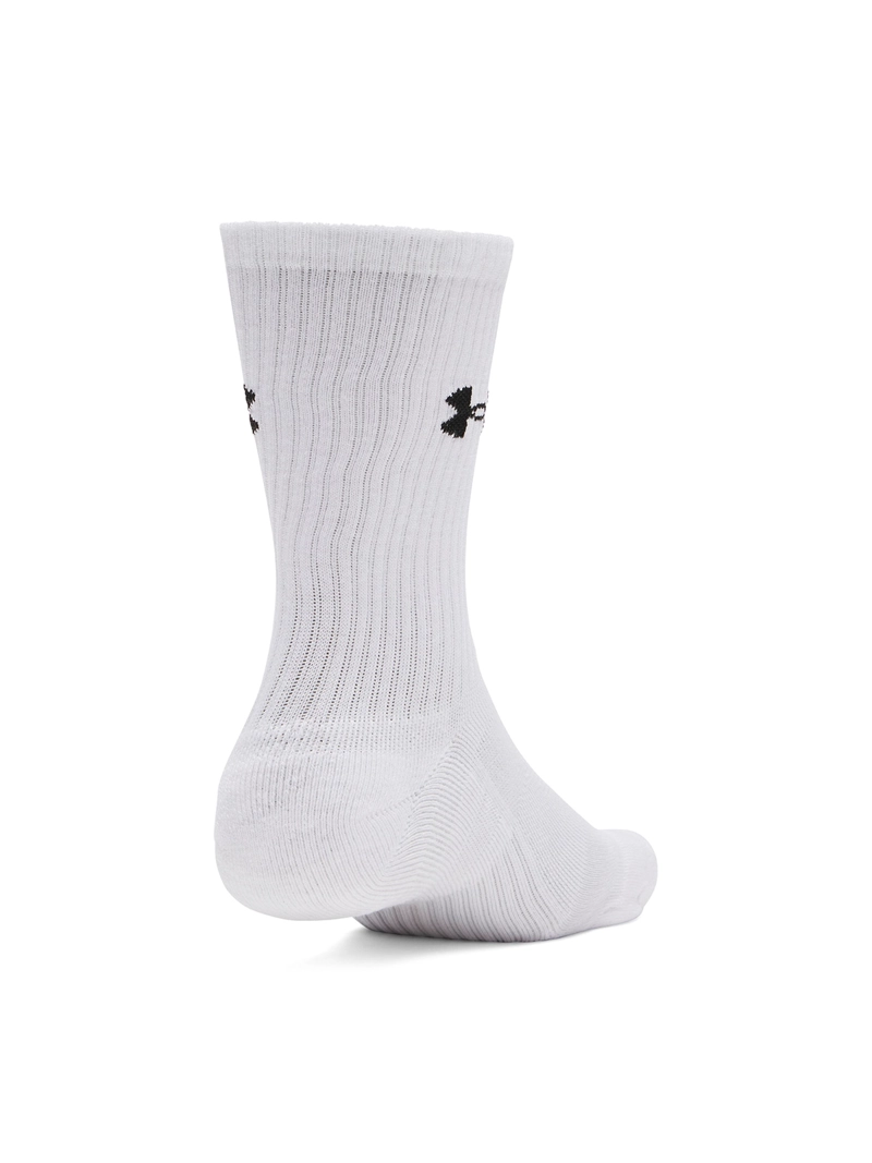CALCETIN PERFORMANCE COTTON CREW BLANCO UNISEX UNDER ARMOUR - 2