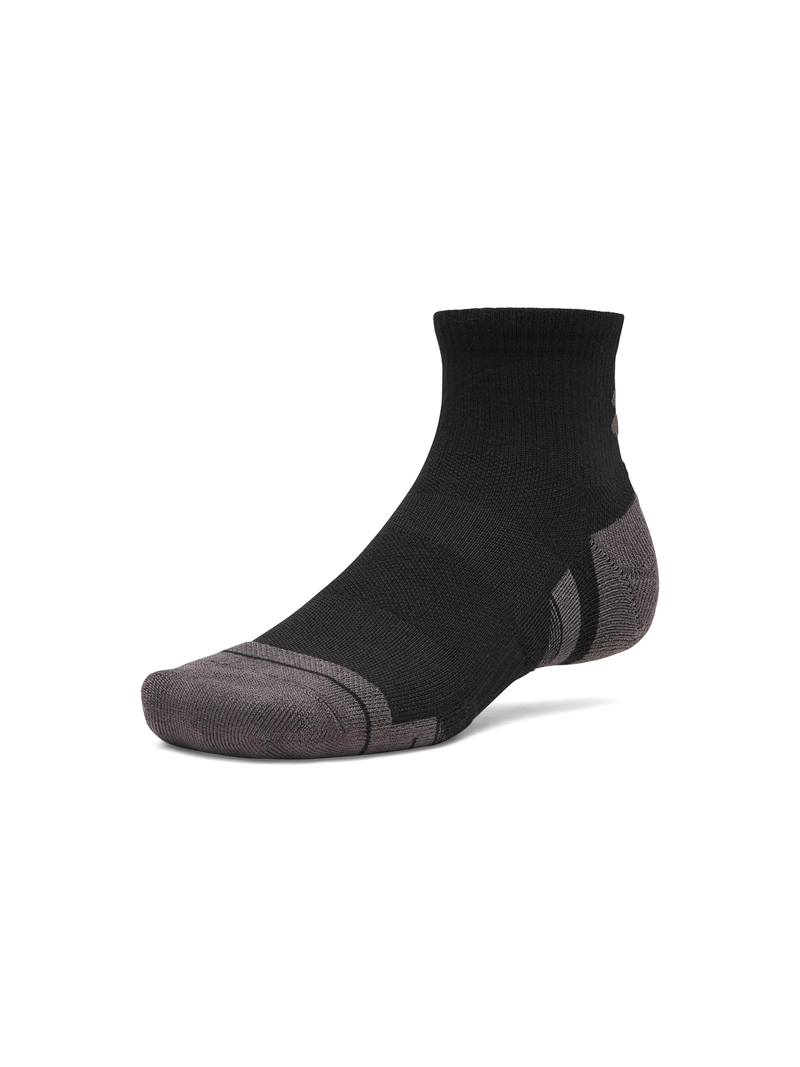 CALCETIN PERFORMANCE TECH QUARTER NEGRO UNISEX UNDER ARMOUR - 1