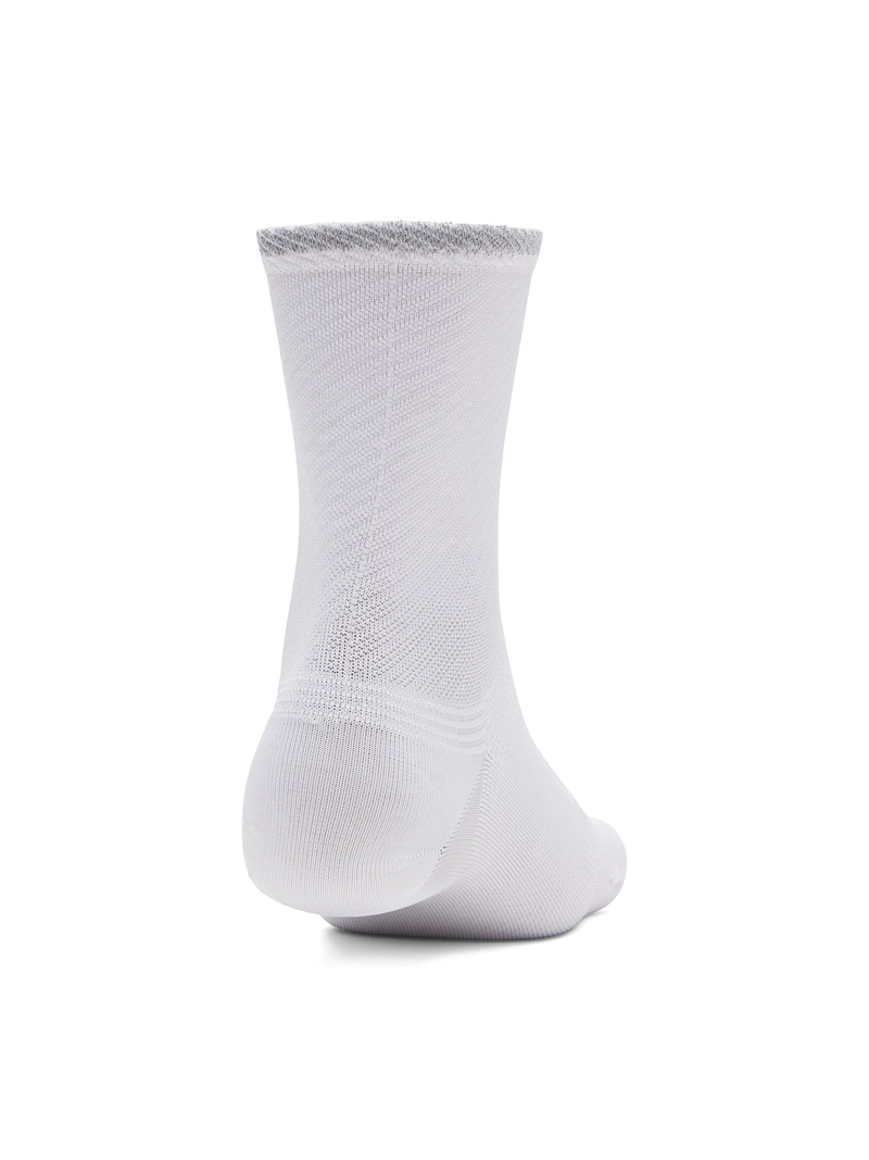 CALCETIN VELOCITI LITE CREW BLANCO UNISEX UNDER ARMOUR - 2