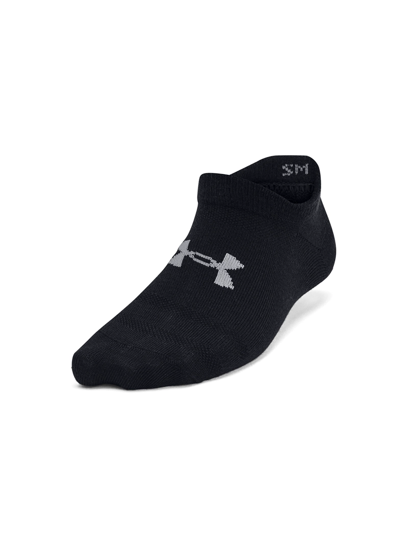 CALCETIN ESSENTIAL NO-SHOW NEGRO UNISEX UNDER ARMOUR - 1