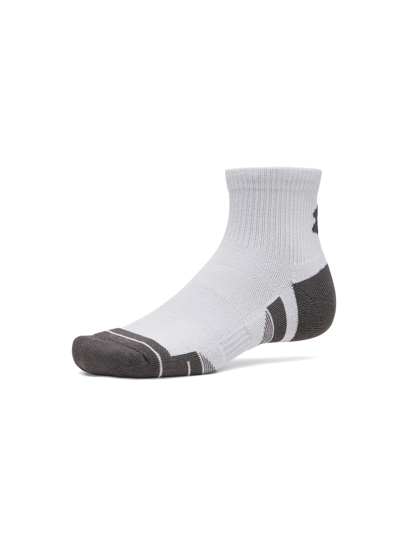 CALCETIN PERFORMANCE TECH QUARTER GRIS UNISEX UNDER ARMOUR - 1
