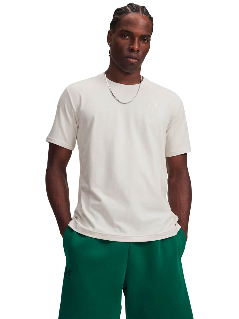POLERA MANGA CORTA ICON BLANCO HOMBRE UNDER ARMOUR - 1