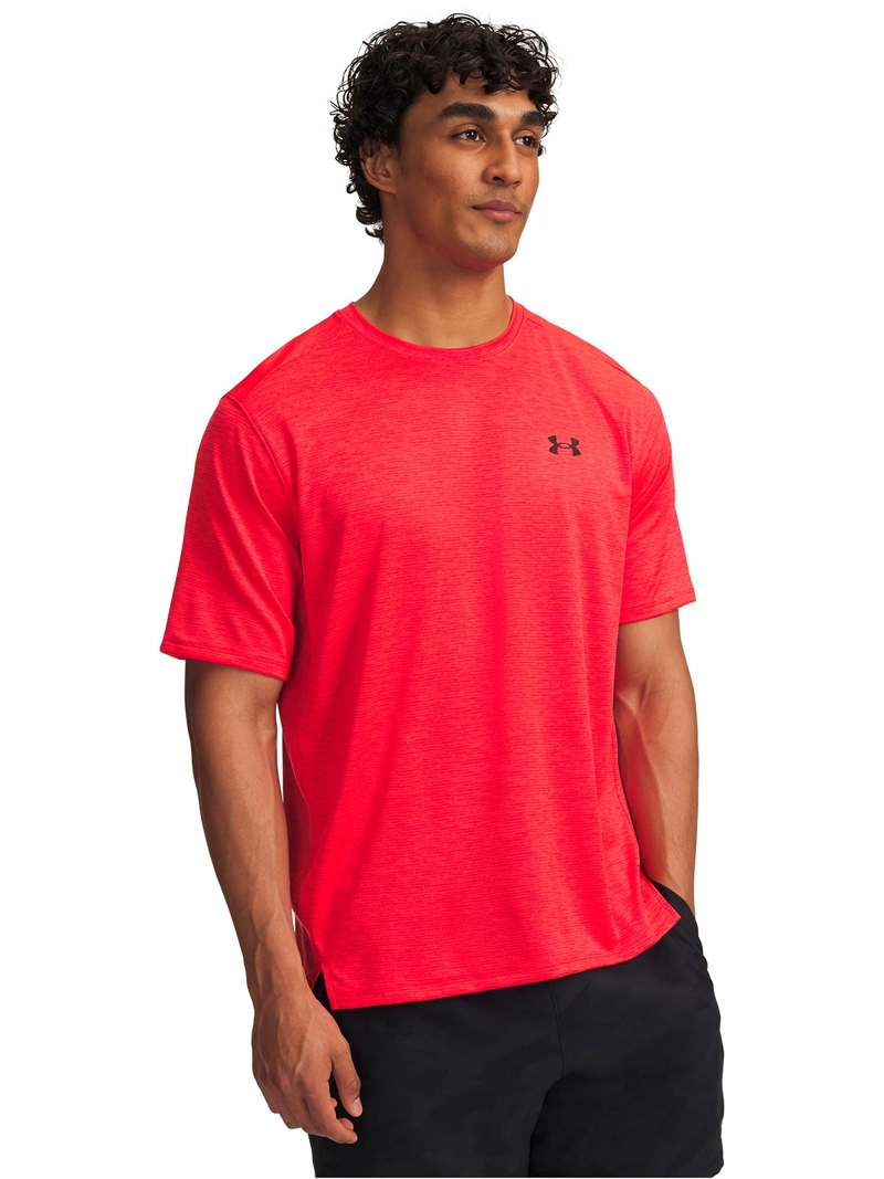 POLERA MANGA CORTA TECH VENT ROJO HOMBRE UNDER ARMOUR - 1