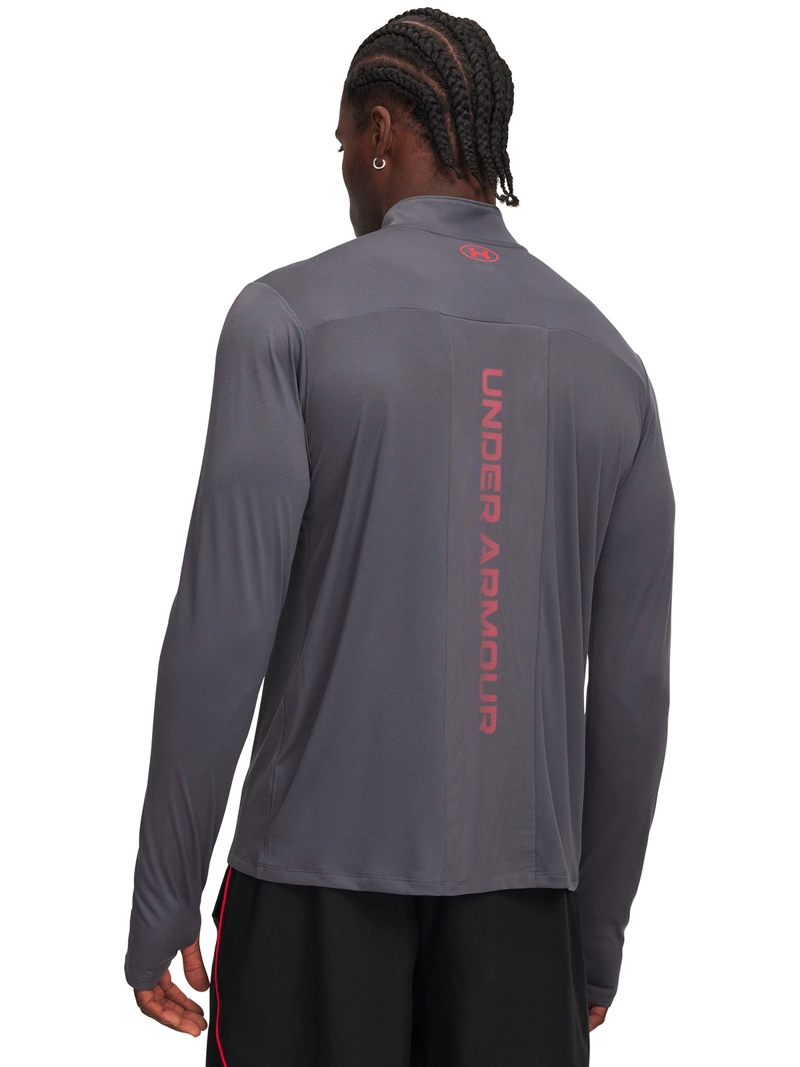 POLERON TECH UTILITY ¼ ZIP GRIS HOMBRE UNDER ARMOUR - 2