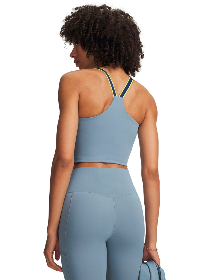 POLERA MOTION SPORT TAPE AZUL MUJER UNDER ARMOUR - 2