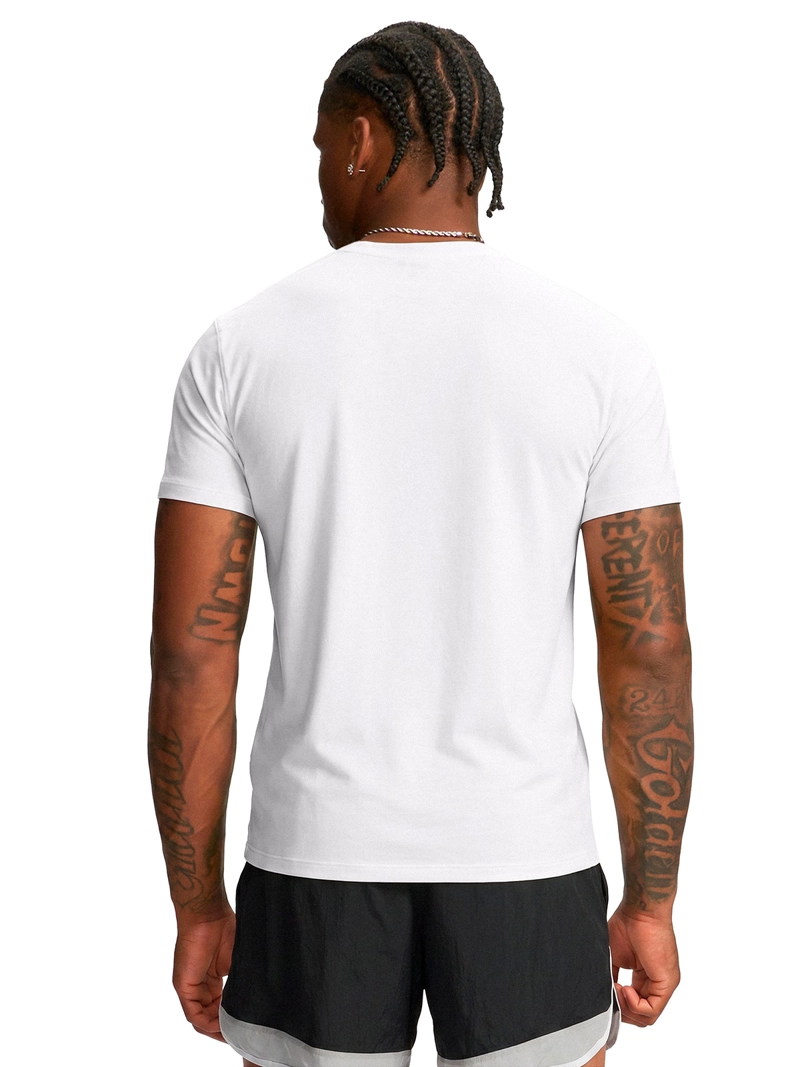 POLERA MANGA CORTA THE BOUNCY TEE BLANCO HOMBRE UNDER ARMOUR - 2
