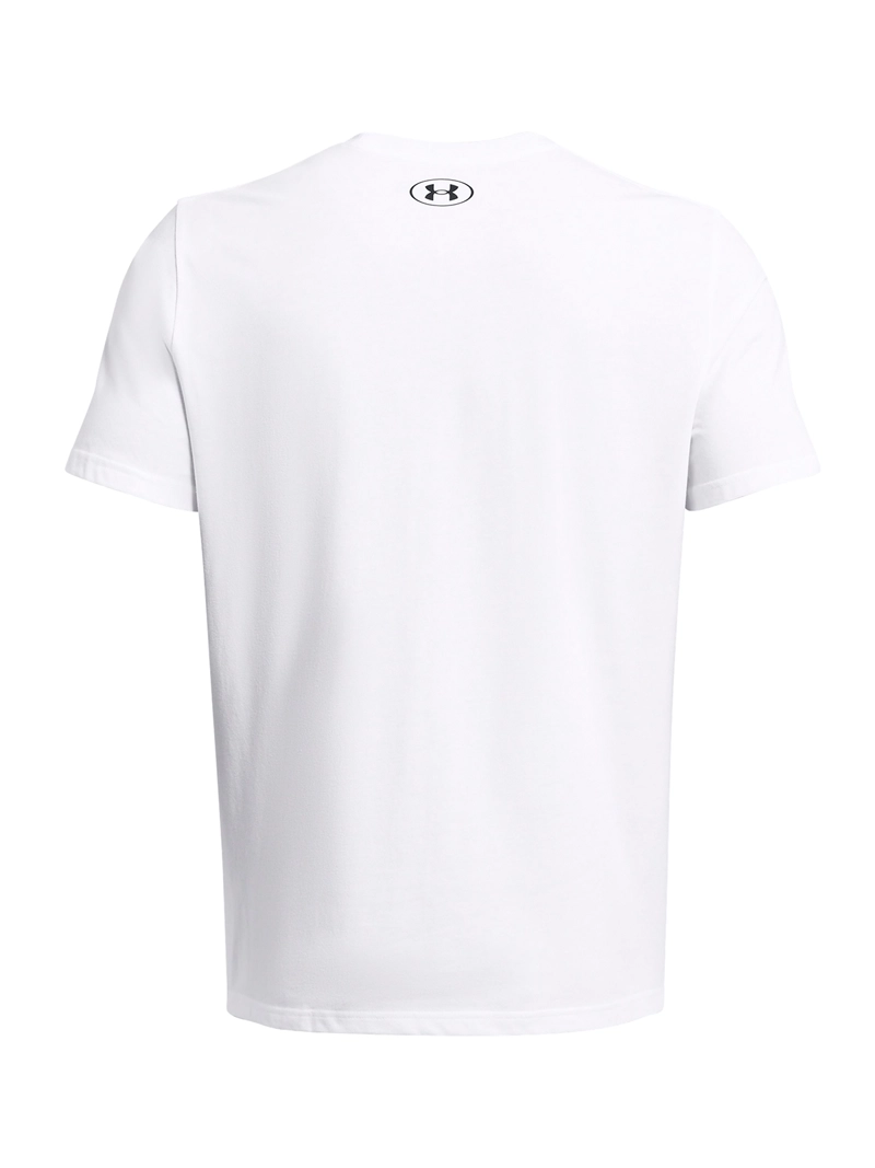 POLERA MANGA CORTA FOUNDATION BLANCO HOMBRE UNDER ARMOUR - 2