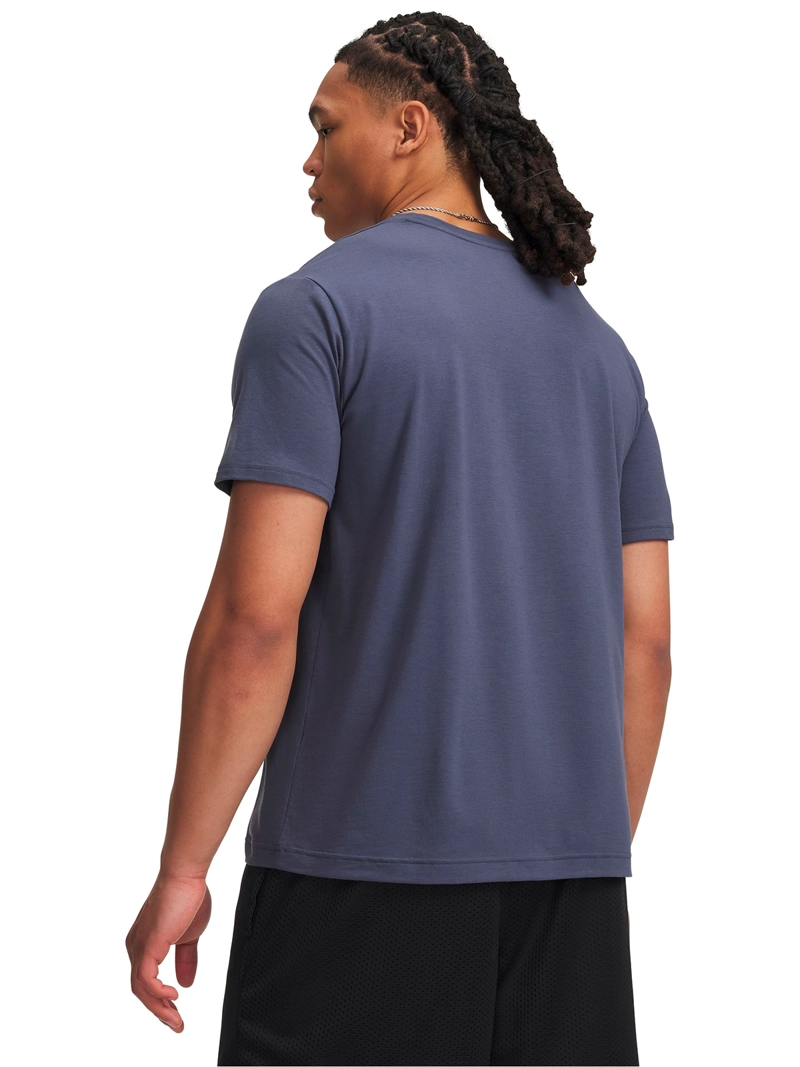 POLERA MANGA CORTA ICON GRIS HOMBRE UNDER ARMOUR - 2