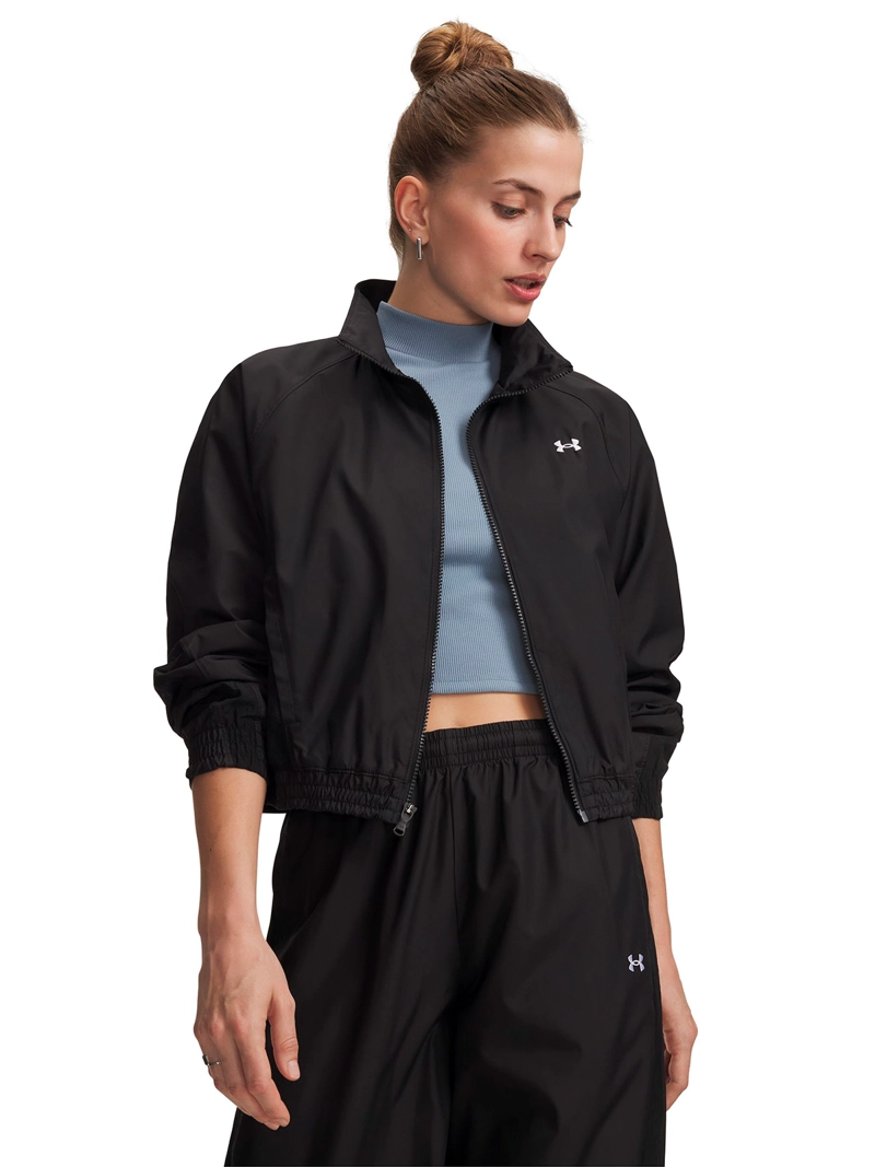 CHAQUETA ICON WOVEN NEGRA MUJER UNDER ARMOUR - 1
