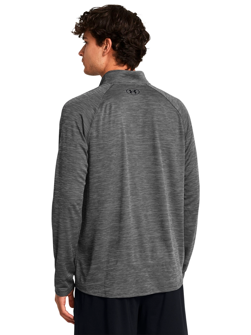 POLERON TECH TEXTURED ½ ZIP GRIS HOMBRE UNDER ARMOUR - 5