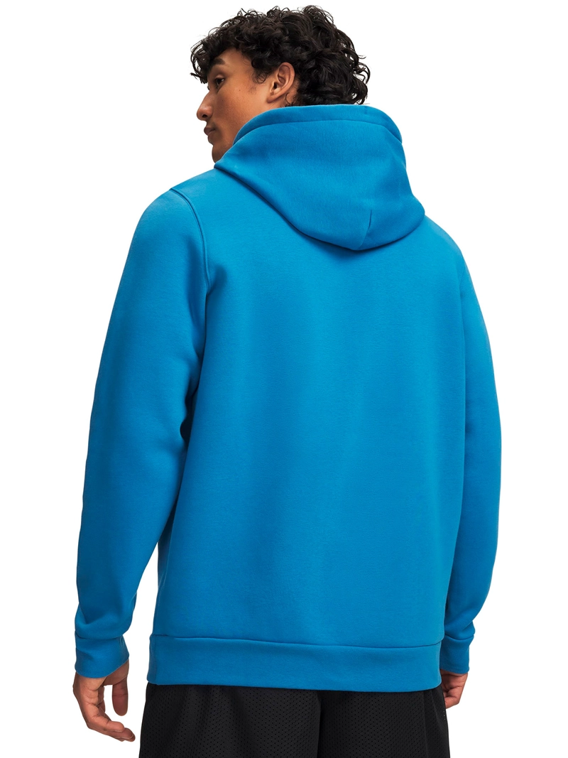POLERON ICON FLEECE BRANDED AZUL HOMBRE UNDER ARMOUR - 2