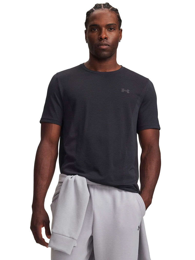 POLERA MANGA CORTA VANISH SEAMLESS NEGRO HOMBRE UNDER ARMOUR - 1