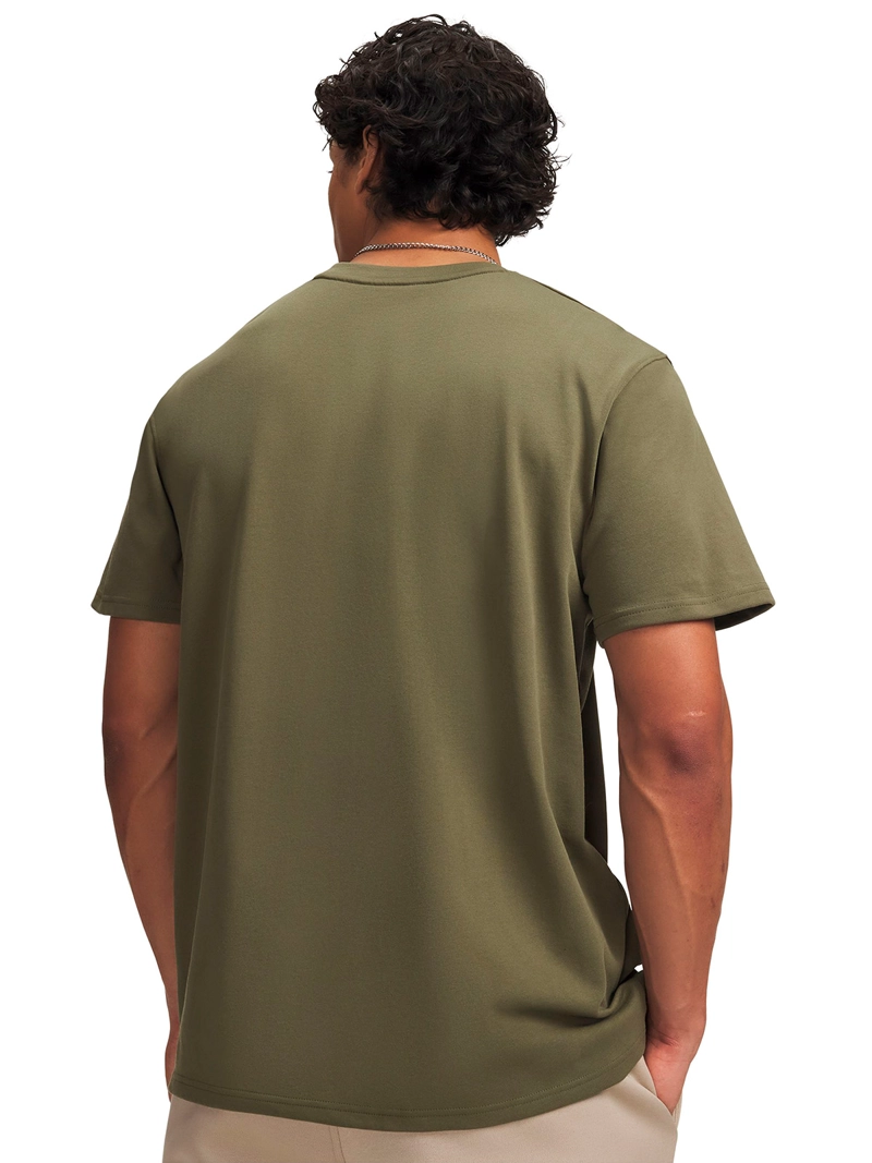 POLERA LOGO HEAVYWEIGHT VERDE HOMBRE UNDER ARMOUR - 2