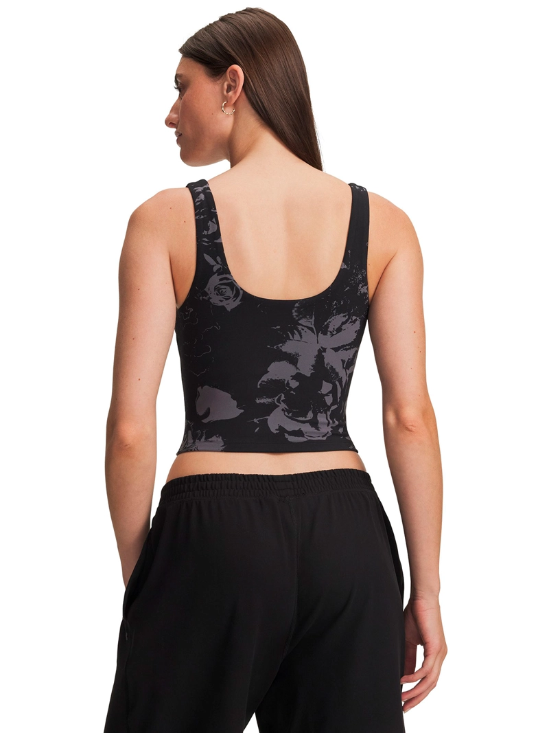 POLERA MOTION PRINT NEGRA MUJER UNDER ARMOUR - 2