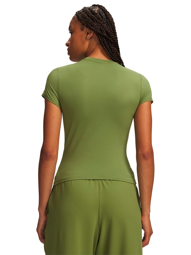 POLERA MANGA CORTA MOTION FITTED VERDE MUJER UNDER ARMOUR - 2