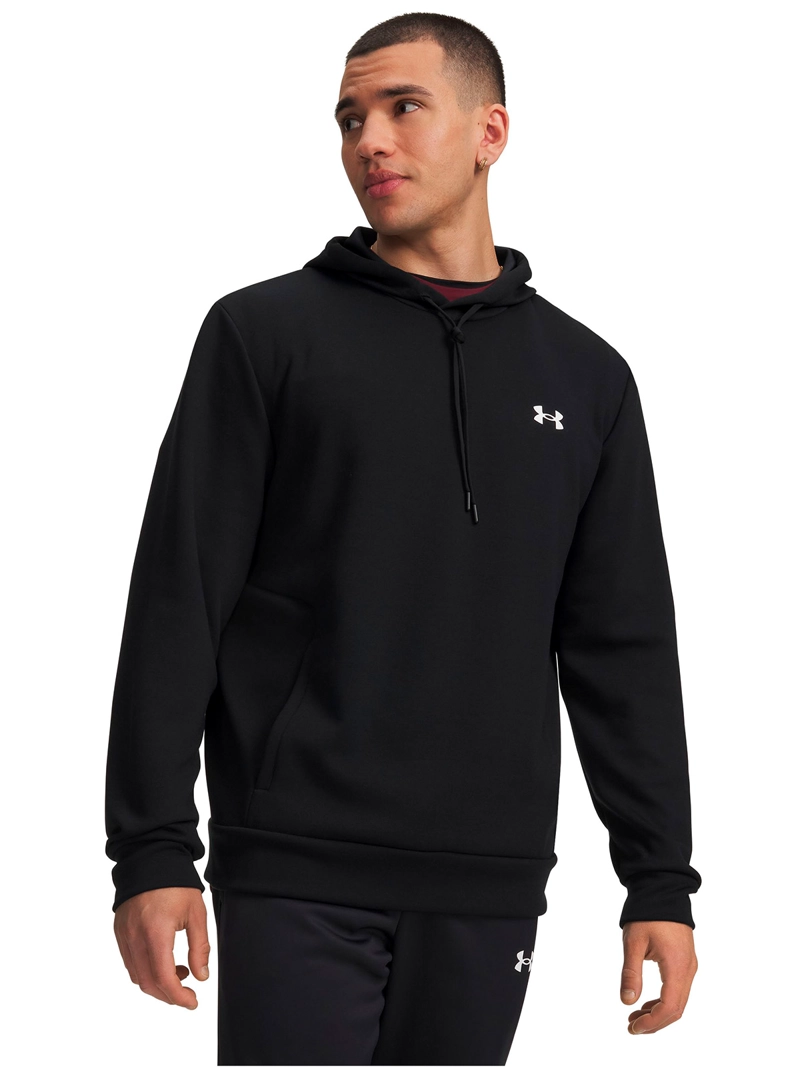 POLERON FLEX FLEECE NEGRO HOMBRE UNDER ARMOUR - 1
