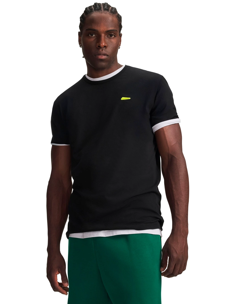 POLERA MANGA CORTA SCORPIO NEGRO HOMBRE UNDER ARMOUR - 1