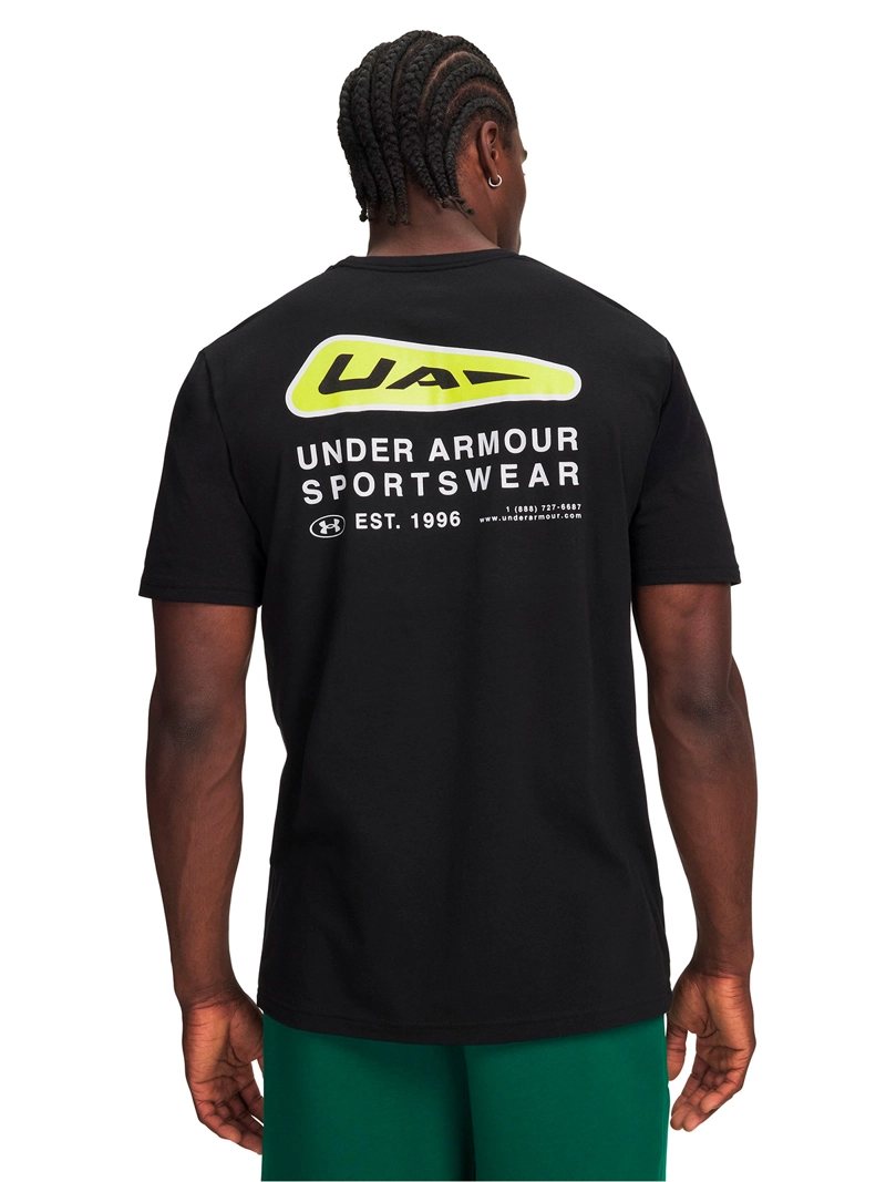 POLERA MANGA CORTA SCORPIO NEGRO HOMBRE UNDER ARMOUR - 2