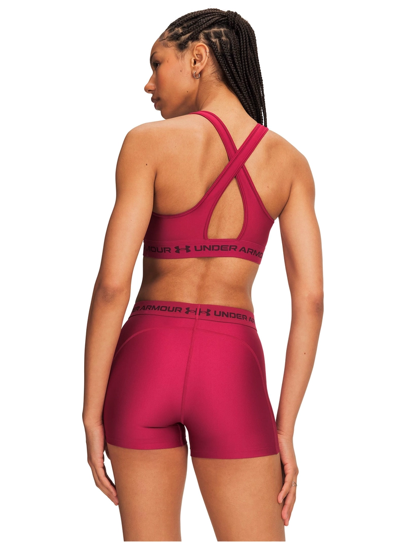 PETO CROSSBACK MID BRA ROJA MUJER UNDER ARMOUR - 2