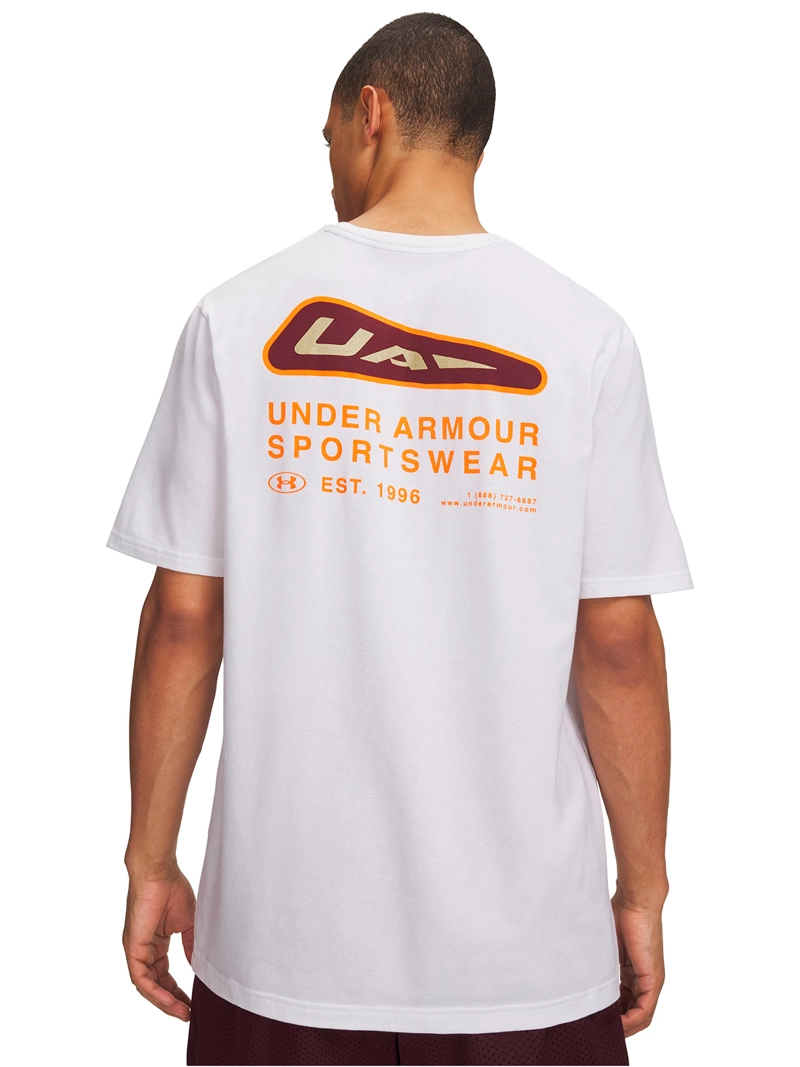 POLERA MANGA CORTA SCORPIO BLANCO HOMBRE UNDER ARMOUR - 2