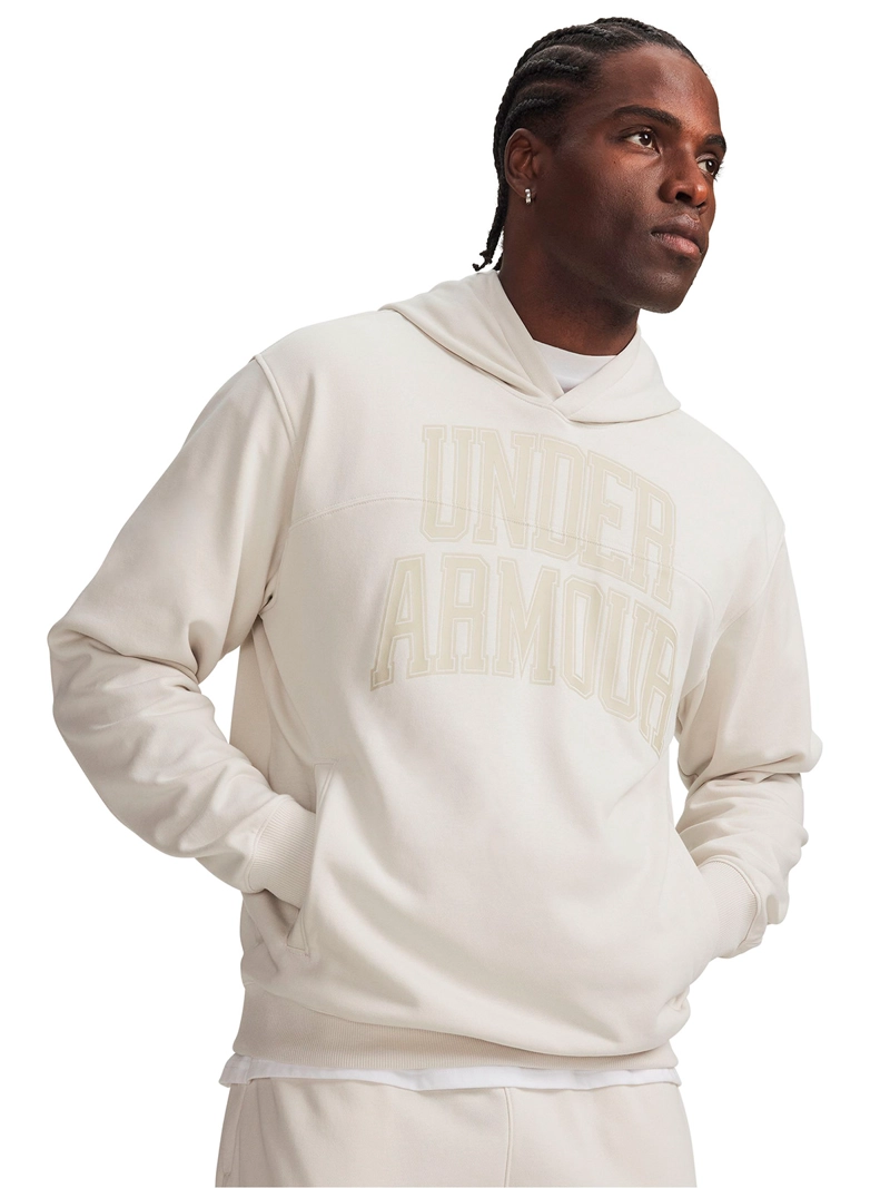 POLERON RIVAL LIGHTWEIGHT GRAPHIC BLANCO HOMBRE UNDER ARMOUR - 1
