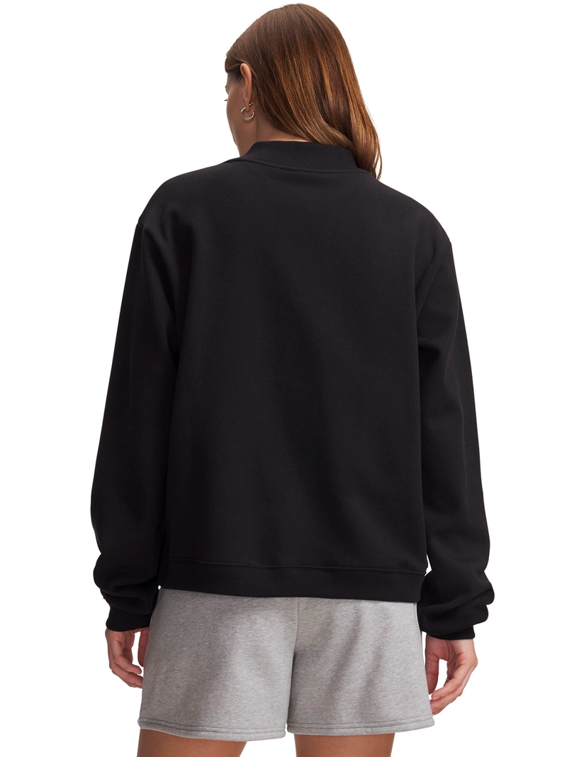 POLERON ICON FLEECE NEGRO MUJER UNDER ARMOUR - 2
