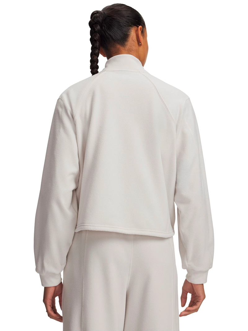 POLERON PERFORMANCE FLEECE ¼ ZIP BLANCA MUJER UNDER ARMOUR - 2