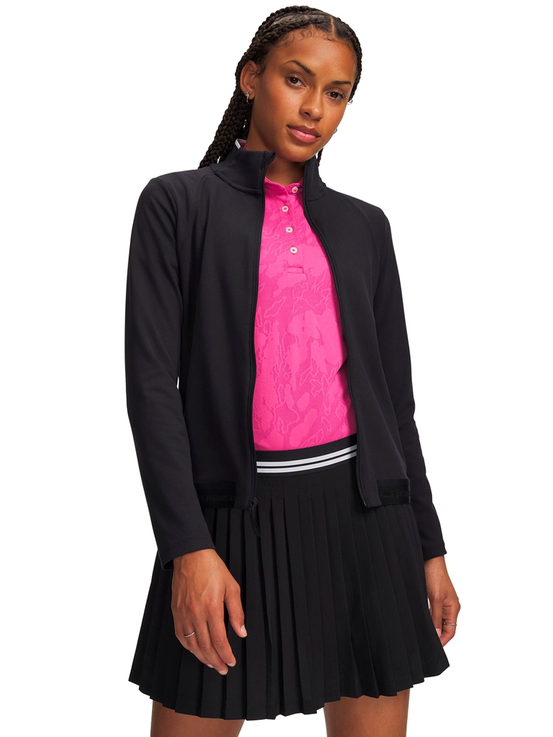 POLERON DRIVE LIGHTWEIGHT FULL ZIP NEGRA MUJER UNDER ARMOUR - 1